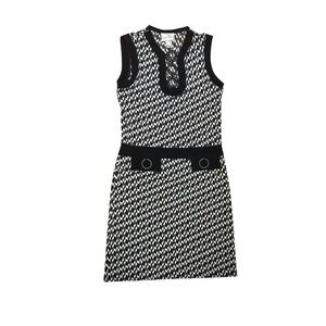 Joseph Ribkoff Black & White Dress – Size 8